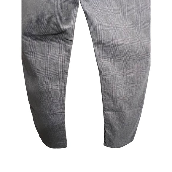Adriano Goldschmied The Tellis Modern slim men’s gray plaid pants 30 X 34 inseam - Picture 6 of 12